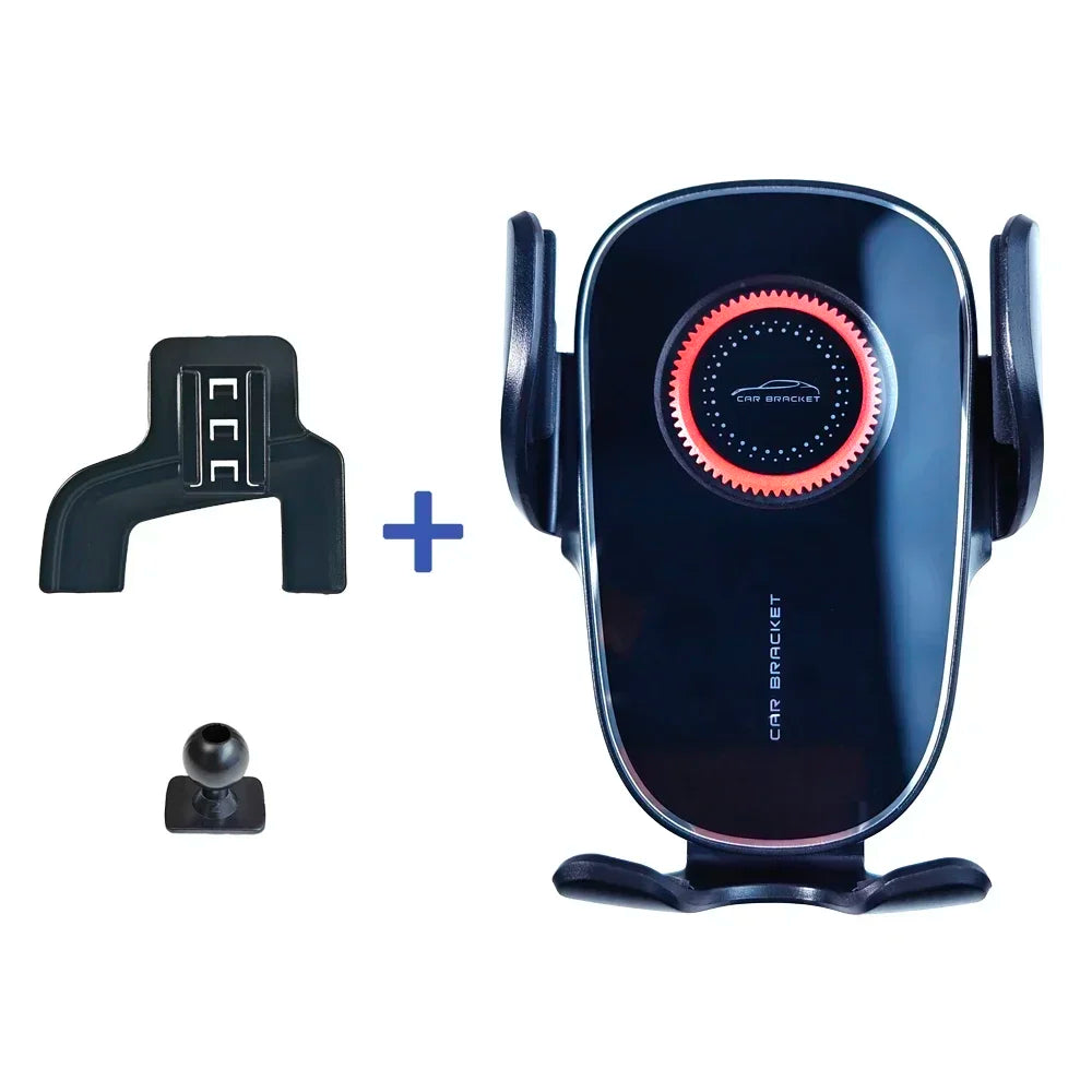 For Volvo XC90 2015 2016 2017 2018-2023 2024 Magnetic Car Phone Holder 15W Wireless Charging MagSafe Base Car Accessories Holder