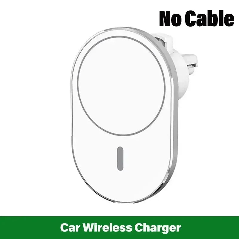 Magnetic Car Wireless Charger Holder for Magsafe iPhone 12 13 14 15 16 17 Pro Max Air Vent Car Stand Fast Car Charging Station